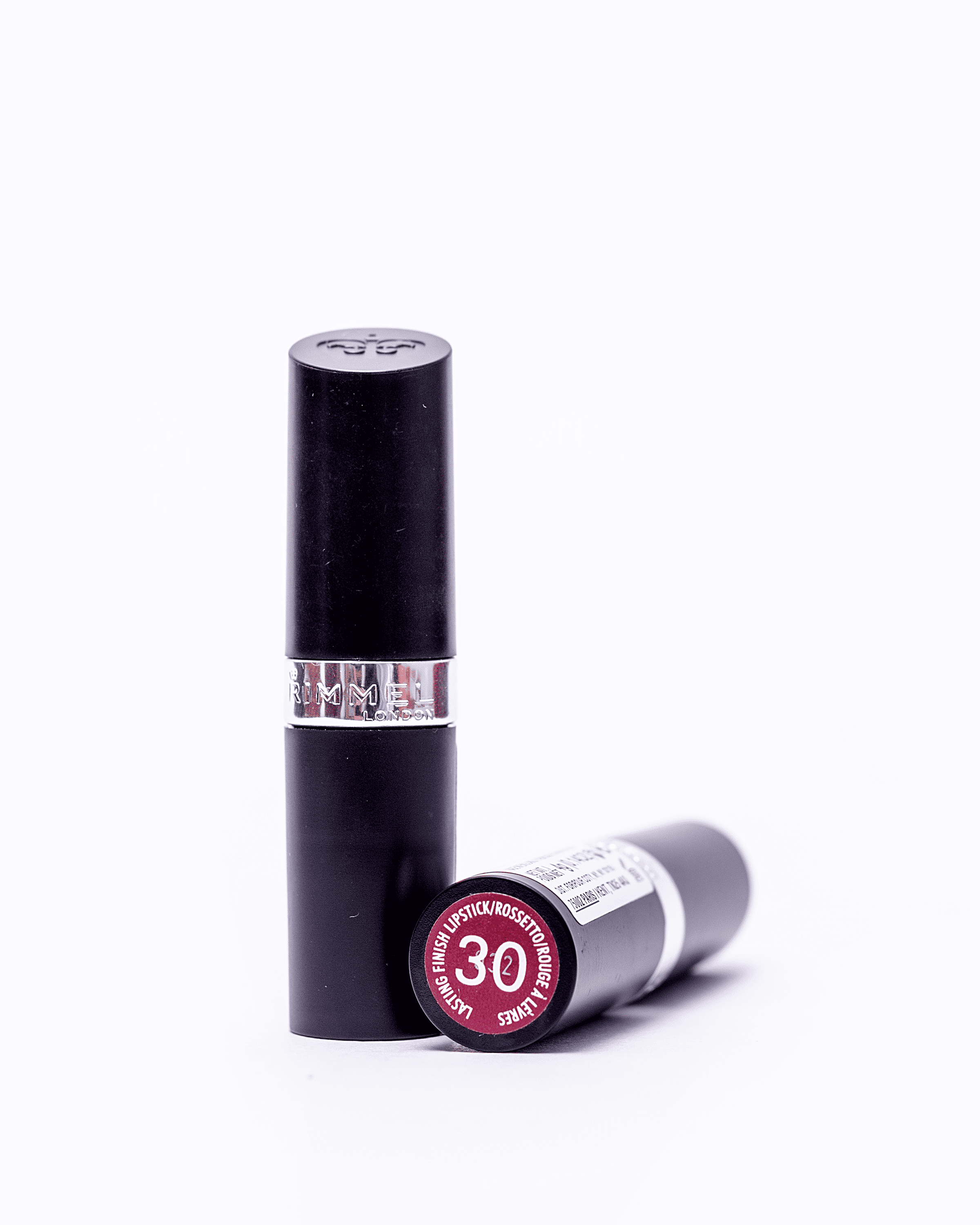 Rimmel London Lasting Finish Lipstick, 30 Dark Red, 4g