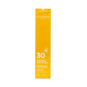 Clarins Glowing Sun Oil High Protection SPF30